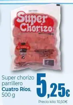 UDACO Super chorizo parrillero Cuatro Ríos oferta