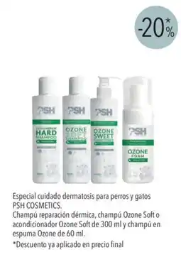 El Corte Inglés Psh cosméticos especial cuidado dermatosis para perros y gatos oferta