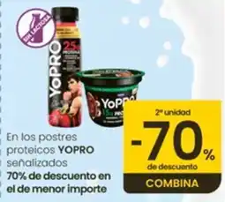 Eroski Yopro postres proteicos oferta