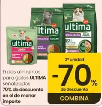 Eroski Ultima alimentos para gatos oferta