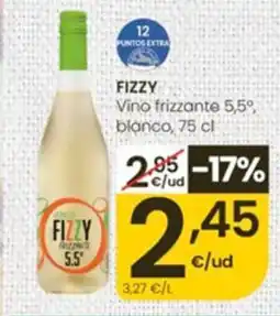 Eroski Fizzy vino frizzante blanco oferta