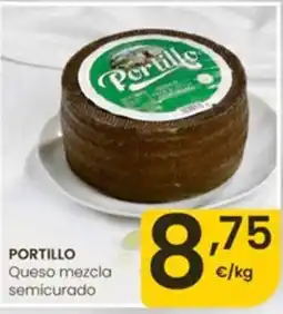 Eroski Portillo queso mezcla semicurado oferta