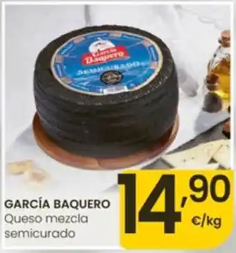 Eroski García Baquero queso mezcla semicurado oferta