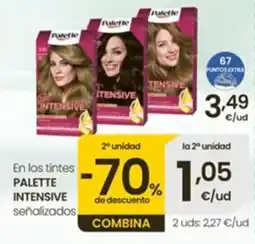 Eroski Palette tinte intensive oferta