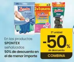 Eroski Spontex triple capa oferta
