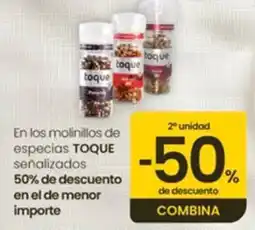 Eroski Toque molinillos de especias oferta