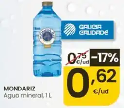 Eroski Mondariz agua mineral oferta