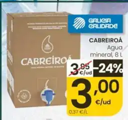 Eroski Cabreiroá Agua mineral oferta