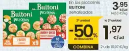 Eroski Buitoni piccolinis oferta