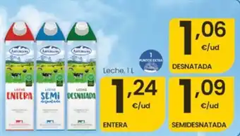 Eroski Arturiana leche oferta