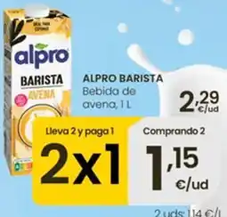 Eroski alpro barista avena oferta