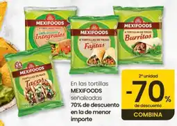 Eroski Mexifoods tortillas oferta