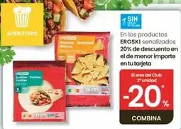 Eroski eroski nachos natxoak oferta