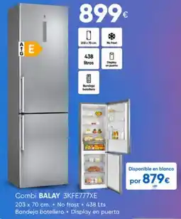 Tien 21 Balay combi 3kfe777xe oferta