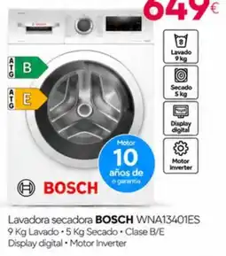 Tien 21 Bosch lavadora secadora wna13401es oferta