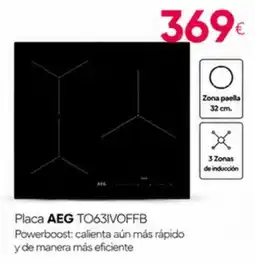 Tien 21 AEG placa TO63IVOFFB oferta