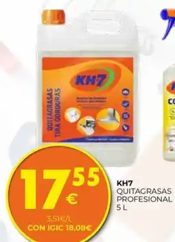 CashDiplo KH7 quitagrasas profesional oferta