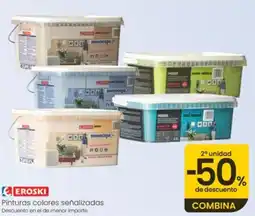 Eroski Eroski pinturas colores señalizadas oferta