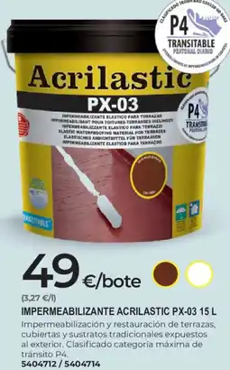 BigMat Acrilastic px-03 oferta