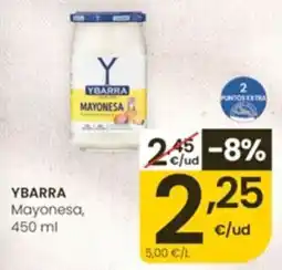Eroski Ybarra mayonesa oferta