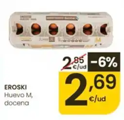 Eroski eroski huevo m oferta