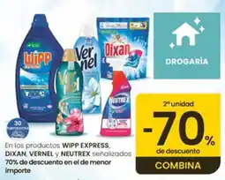 Eroski Wipp express dixan vernel neutrex oferta