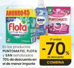 Eroski Puntomatic, Flota y San oferta