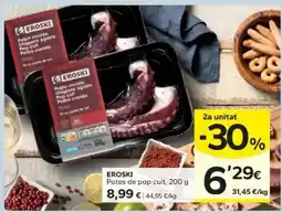 Caprabo Eroski potes de pop cuits oferta