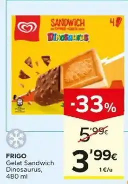 Caprabo Sandwich Dinosaur oferta