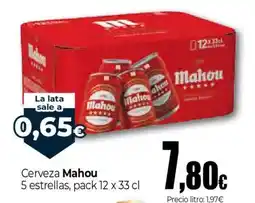 Unide Supermercados Mahou cerveza 5 estrellas oferta