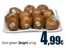 Unide Supermercados Zespri kiwi green oferta