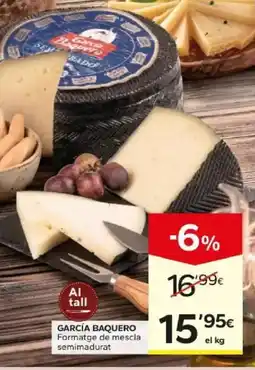 Caprabo García Baquero formatge de mescla semimadurat oferta