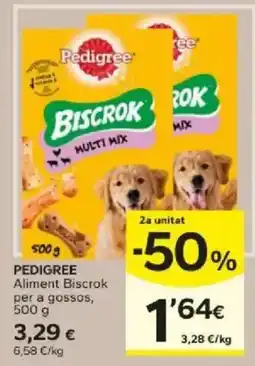 Caprabo Pedigree Biscrok Multi Mix oferta