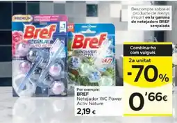 Caprabo Bref Netejador WC Power Activ Nature oferta