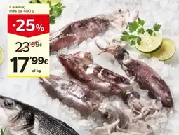 Caprabo Calamar oferta