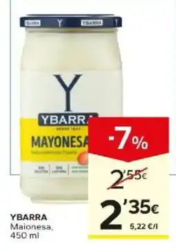 Caprabo Ybarra mayonesa oferta