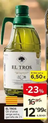 Caprabo El Tros oli d'oliva verge extra oferta