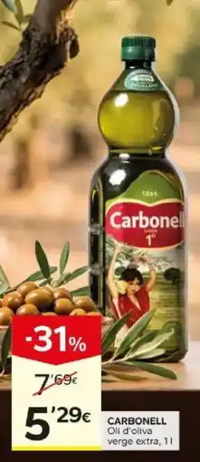 Caprabo Carbonell oli d'oliva verge extra oferta