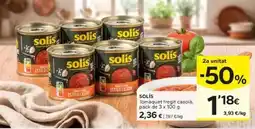 Caprabo solis tomàquet fregit casolà oferta