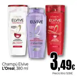 Unide Supermercados Elvive champú oferta