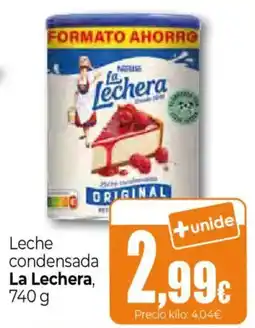 Unide Supermercados La Lechera leche condensada original oferta
