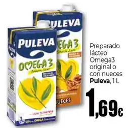Unide Supermercados Puleva preparado lácteo Omega3 original o con nueces oferta