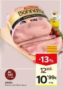 Caprabo Argal pernil cuit Bonnatur oferta