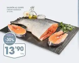 Supermercados Plaza Origen - salmón al corte oferta