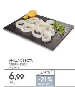 Supermercados Plaza Origen - anilla de pota oferta
