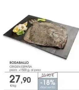 Supermercados Plaza Origen - rodaballo oferta