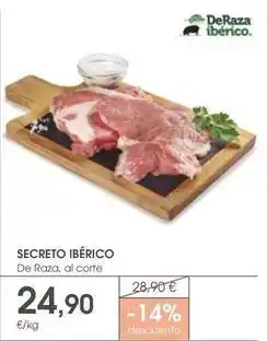 Supermercados Plaza Deraza - secreto ibérico oferta