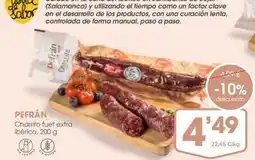 Supermercados Plaza Salamanca - charrito fuet extra iberico oferta
