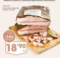 Supermercados Plaza Negrini - guanciale stagionato curado oferta