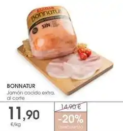 Supermercados Plaza Bonnatur - jamón cocido extra oferta